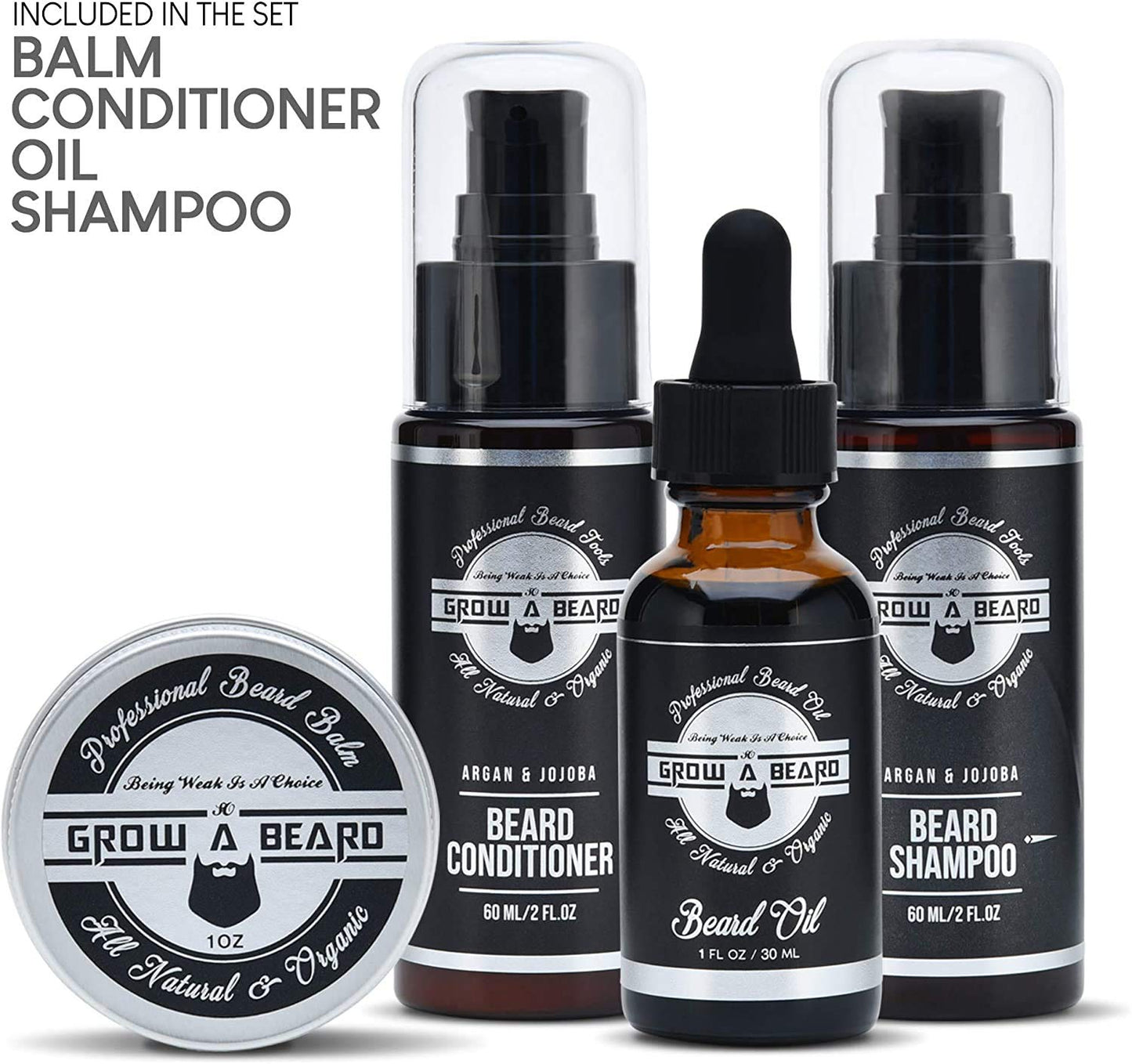 Complete Beard Straightener Grooming Kit for Men, With All You NEED, Great Gift Idea for Men