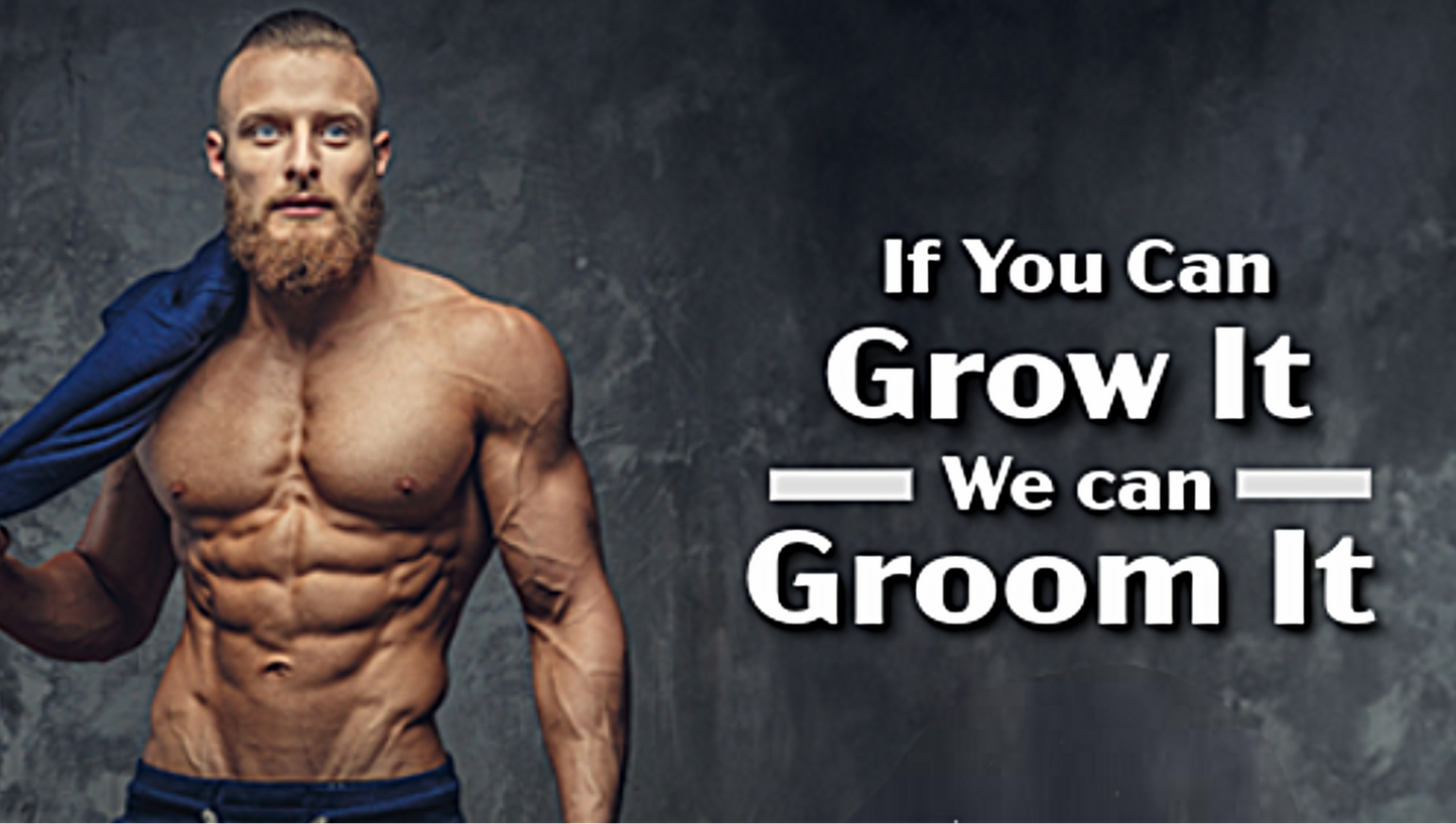 Beard Grooming Kit, With Beard Brush, Comb, Scissors, & Travel Bag, Great Fathers Day Gift